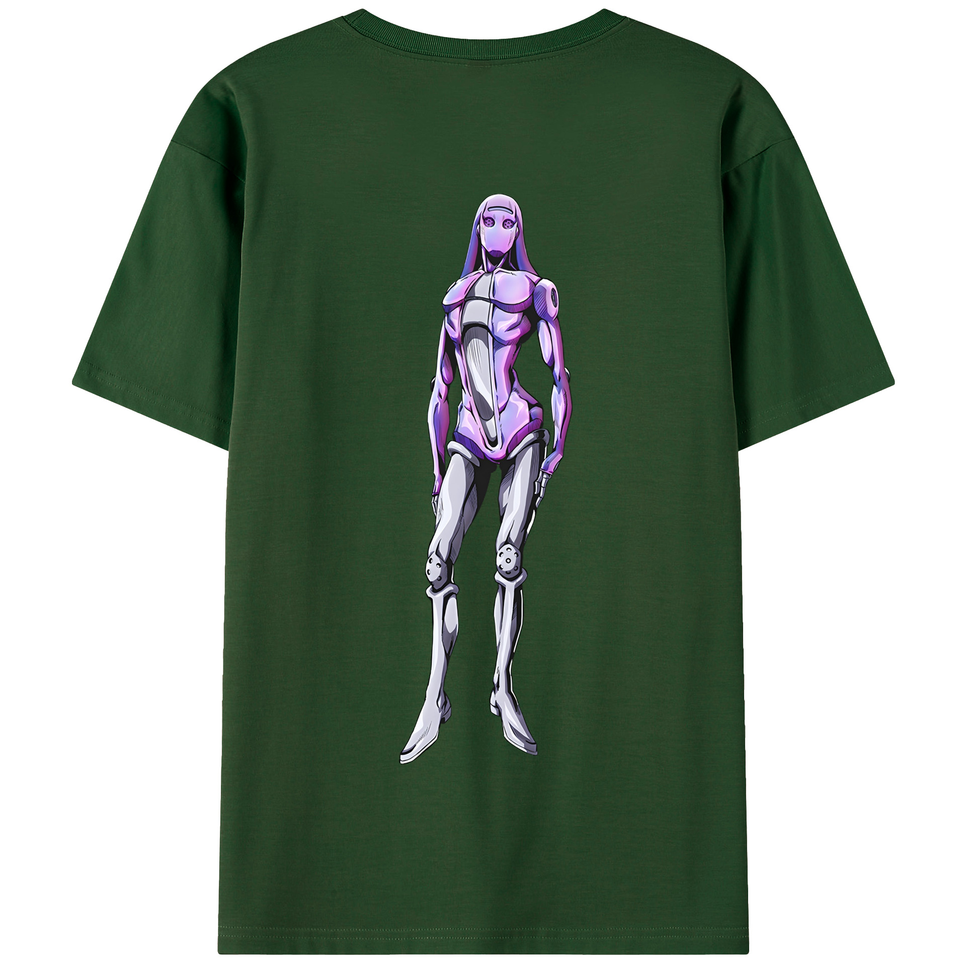 （画像用） ジョジョの奇妙な冒険 JoJo's Bizarre Adventure 綿100％半袖Tシャツ（背面プリント）